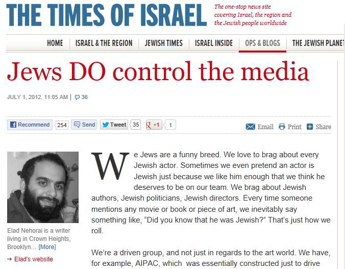 Image result for jews control media