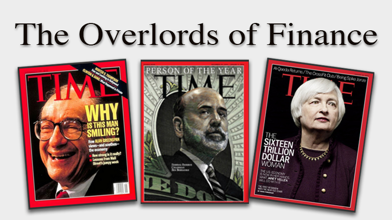 Image result for greenspan bernanke yellen